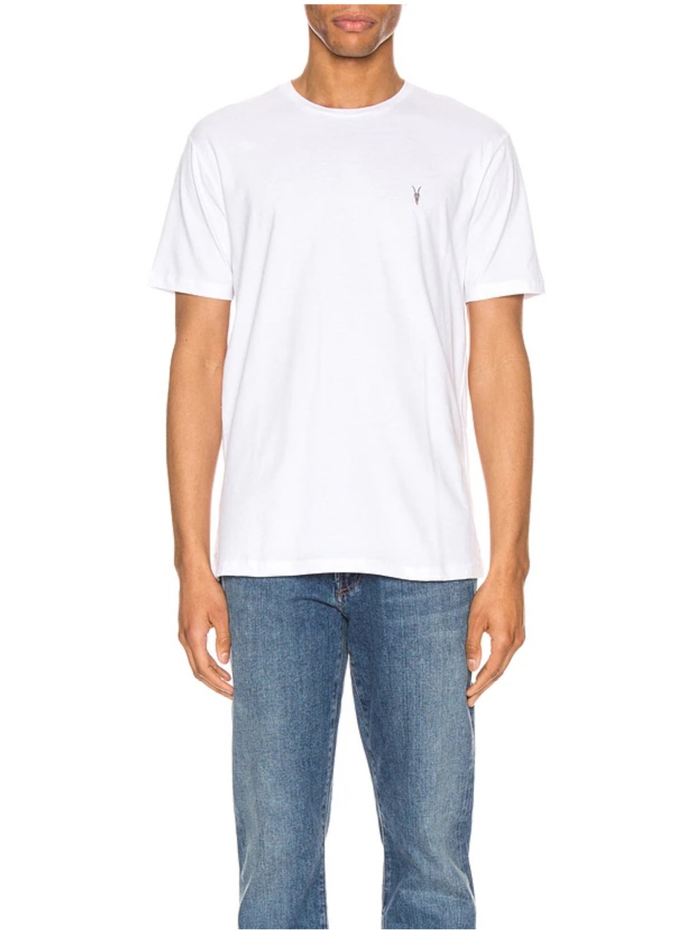 All Saints SS Cotton Crewneck Men's T‑Shirt - Classic Short Sleeve